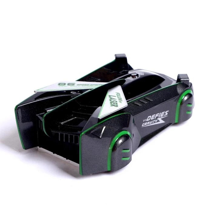 Машина антигравитационная Racer серый управление лазером аккумулятор ездит по