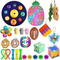 27pcs fidget toy set sensory fidget toys pack for kids or adults decompression toy fidget toys kits anti stress relief gift
