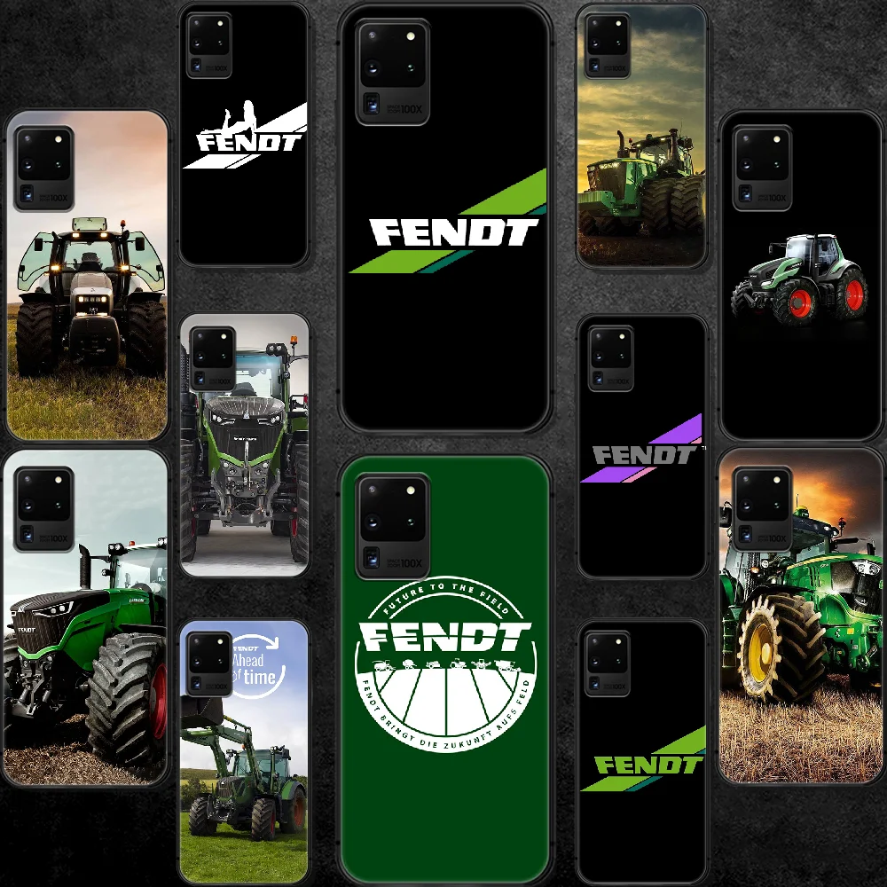 

Fendt Tractor Brand Phone Case Cover Hull For Samsung Galaxy S 6 7 8 9 10 e 20 Edge Note 8 9 10 Plus black Funda Silicone Bumper