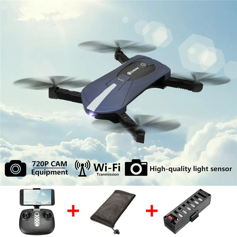Новый цвет E52 WiFi 2MP FPV с высоким режимом удержания складной рычаг RC Квадрокоптер