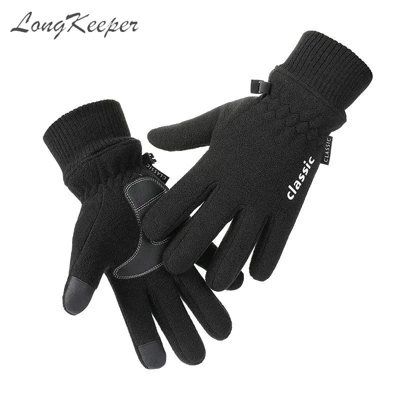 LongKeeper Mens Fingerless Leather Gloves Dancing Party Show Glove for Men Autumn Mittens Black Gold Silver Luvas SXJ139