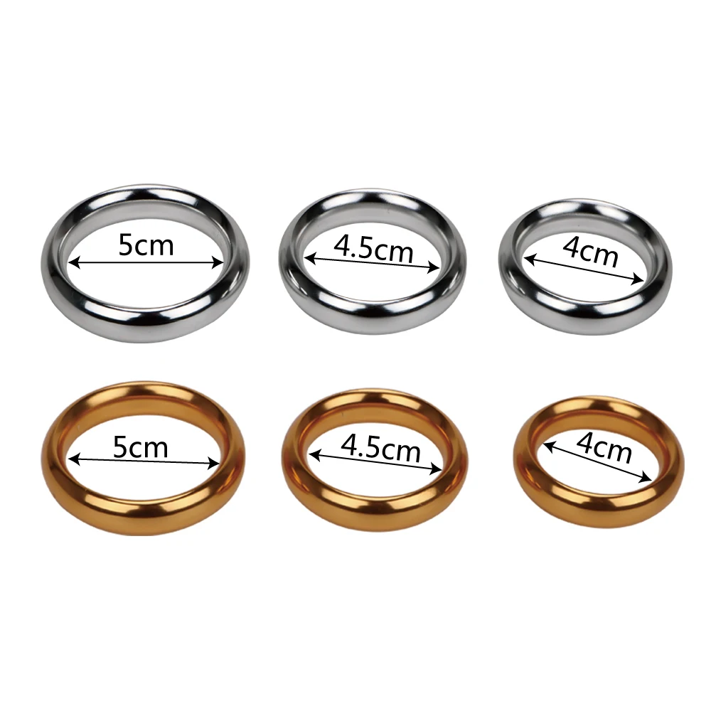 IKOKY алюминиевый фиксатор задержки эякуляции петля кольцо петуха Секс игрушки для