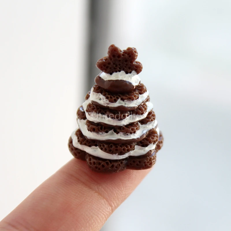 Миниатюрный Кукольный домик в масштабе 1/6 рождественское печенье и мини-конфеты