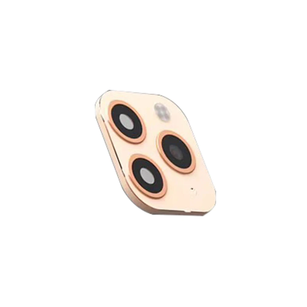 for iphone X xs max Модифицированная металлическая наклейка для объектива камеры, сменная крышка для iPhone X XS MAX, чехол для камеры для iPhone 11 Pro, защитное стекло - Цвет: for iphone X xs max