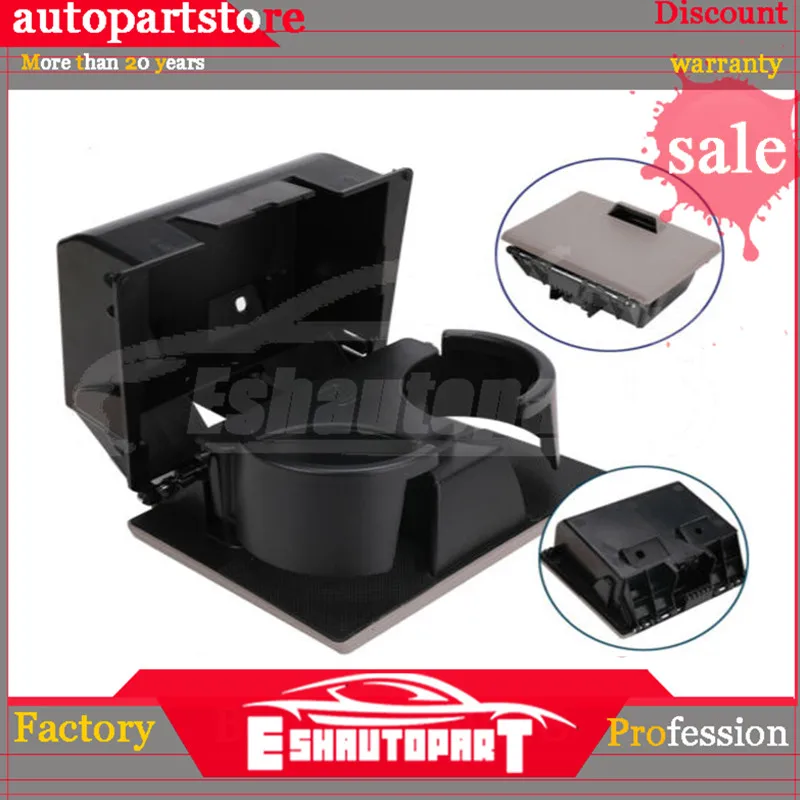 

Central Control Dashboard Fold Down Cup Holder Stone Gray 8C3Z2513562AD for Ford F-250 F-350 F-450 F-550 2008-2016