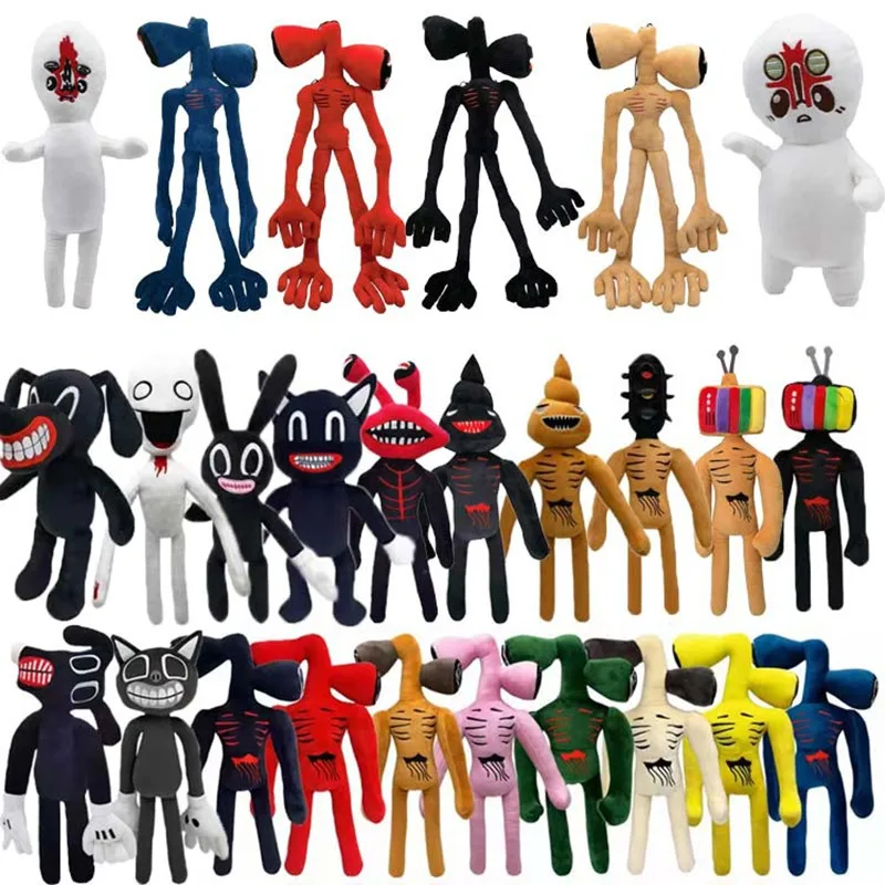 

Kawaii police siren plush toy soft terrible police siren Plush Doll animal black cat plush toy children's birthday Christmas gif