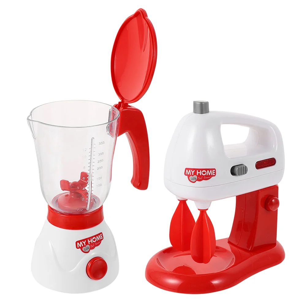 

2Pcs Simulation Juicer Adorable Imitation Children Blender