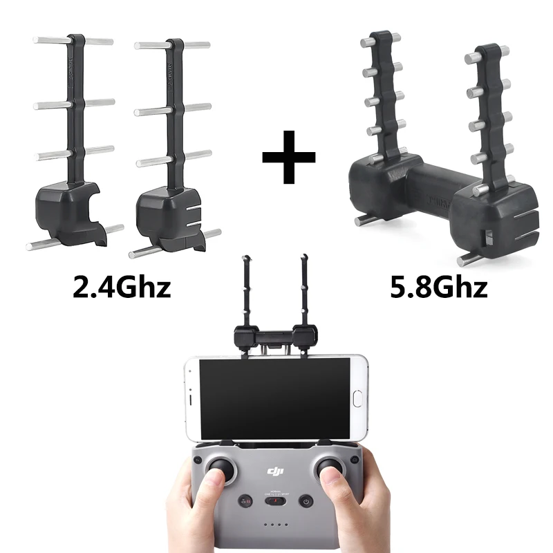 

Антенна Yagi 5,8 ГГц и 2,4 ГГц, усилитель сигнала для дрона DJI Mini 2
