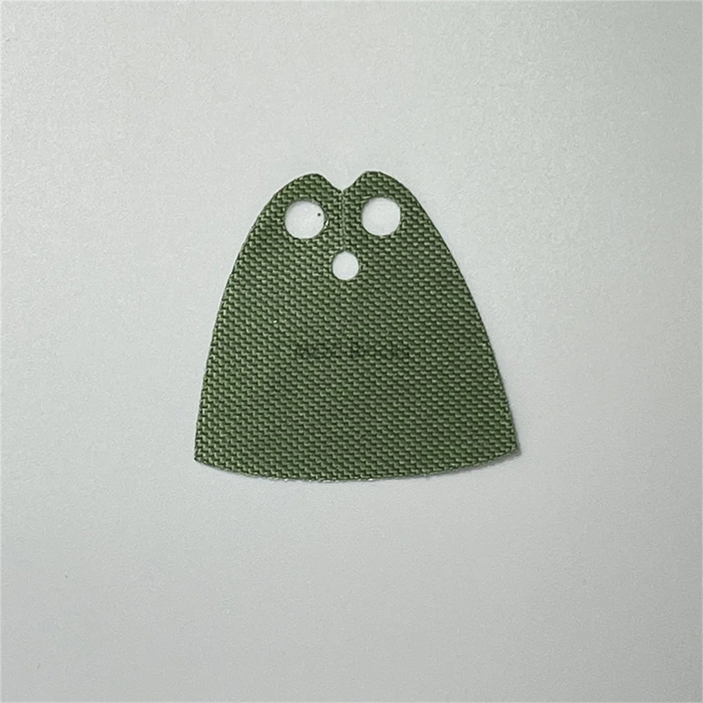 10 шт./лот MOC кирпичи армейская зеленая накидка оружие фигурка одежда для тела