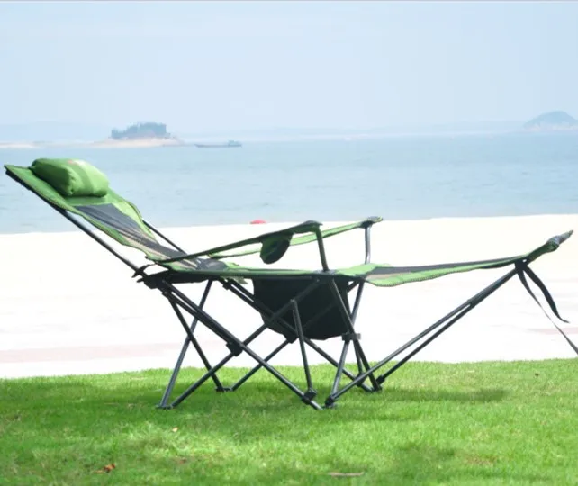 

Portable folding recliner chair for outdoor sitting and reclining, super weighing recliner for outdoor camping