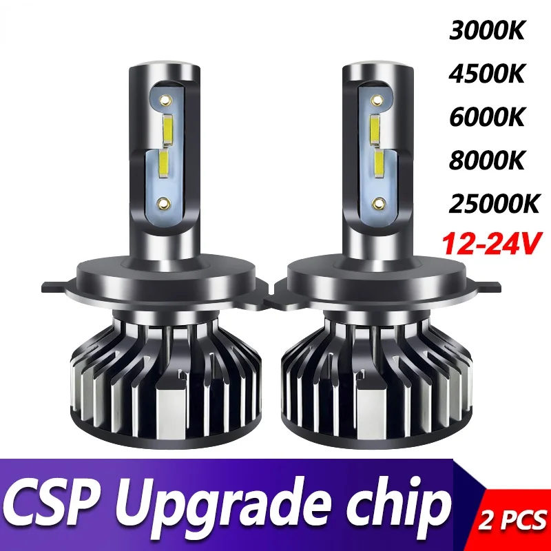 

BAISHIDE Car Lights H4 LED H7 20000LM H11 LED Lamp for Car Headlight Bulbs H1 H8 H9 9005 9006 HB3 HB4 Turbo H7 LED Bulbs 12V 24V
