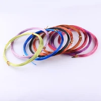 aluminum wire 10mroll 18ga 1 0mm thread cord sting wire wrapping colorful bead wire cord findings diy jewelry metal craft