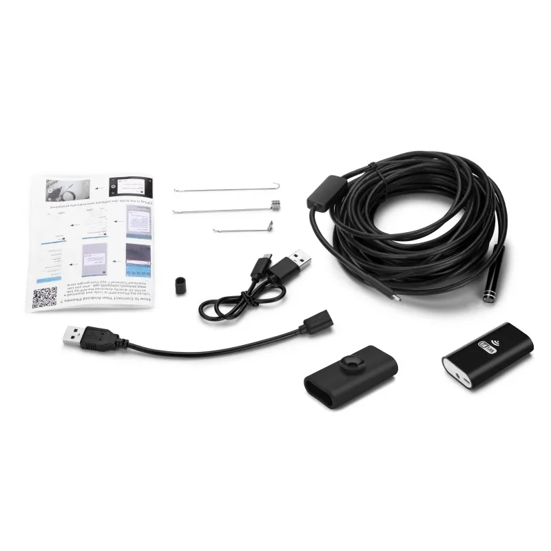 Эндоскоп 720P HD с Wi Fi 10 м для IOS и Android|Камеры видеонаблюдения| |