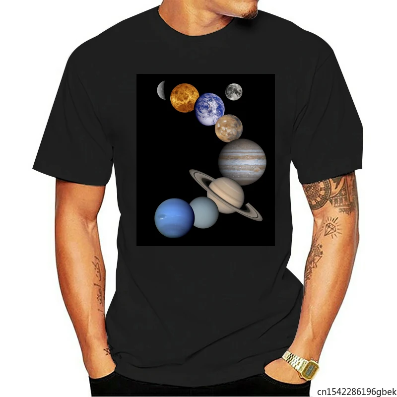 

Planets Astronomy Solar System Fashion Men's T-Shirt