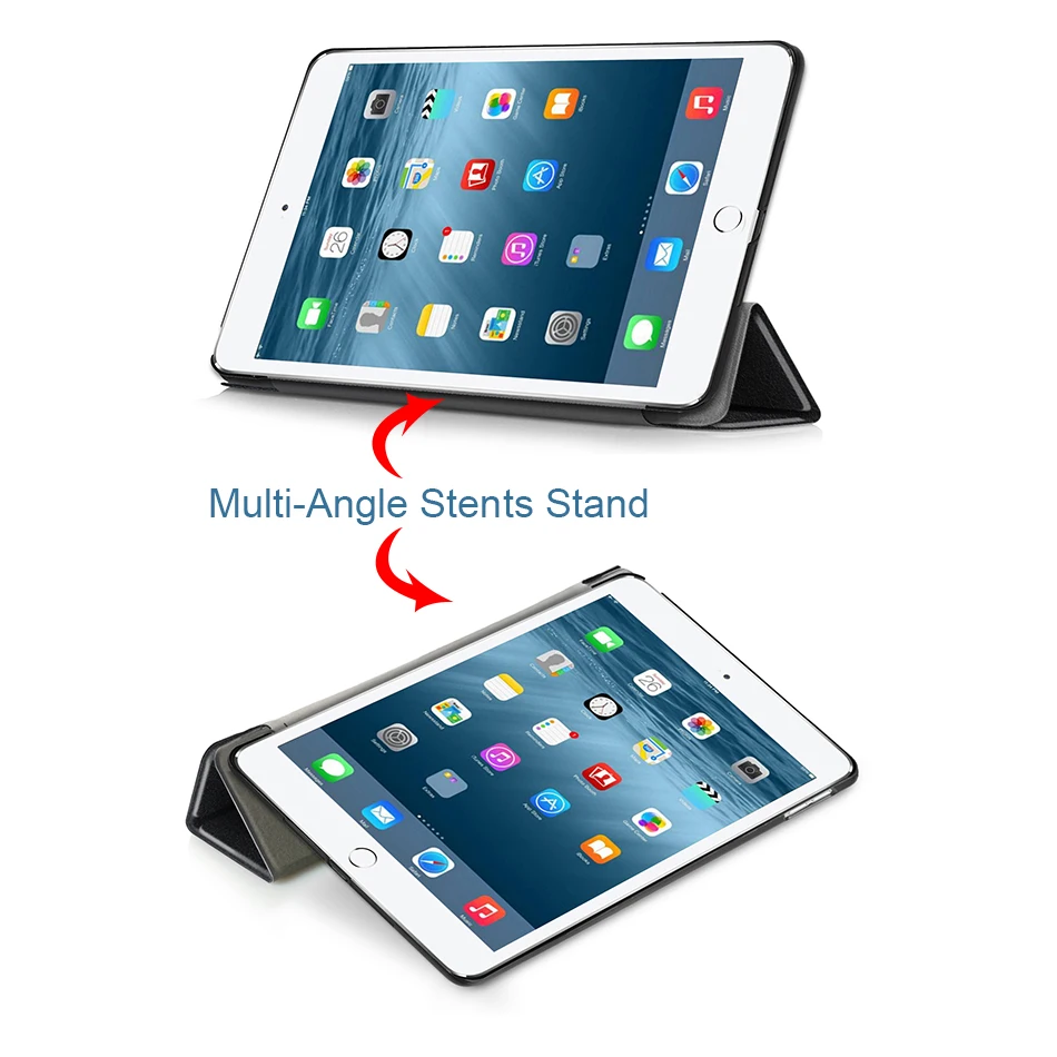 Чехол для планшета MTT iPad 9 7 дюймов 2017 2018 Тонкий флип-чехол из искусственной кожи с