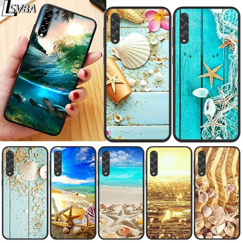 

Beach starfish shells for Samsung Galaxy A90 5G A80 A70S A70 A60 A50 A50S A40 A30S A20S A20E A20 A2 Core A10 Phone Case