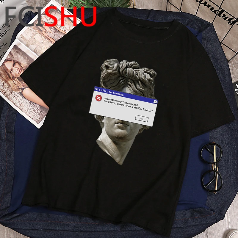 Футболка Мужская/женская с графическим принтом крутая тенниска в стиле гранж