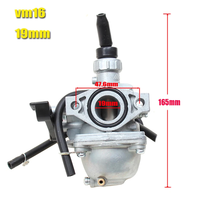 Фото Карбюратор Mikuni VM16 VM22 VM24 VM26, карбюратор для Honda, для мотоциклов Yamaha 110cc-250cc Dirt Pit Bike ATV, 19 мм, 26 мм, 28 мм, 30 мм №2