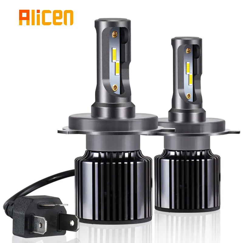 

2pcsSuper Bright H4 LED Car Headlight Mini H7 H11 9005 9006 9012 Bulb H7 LED Light CSP 6000LM 6000K 50W Car Fog Light Headlight