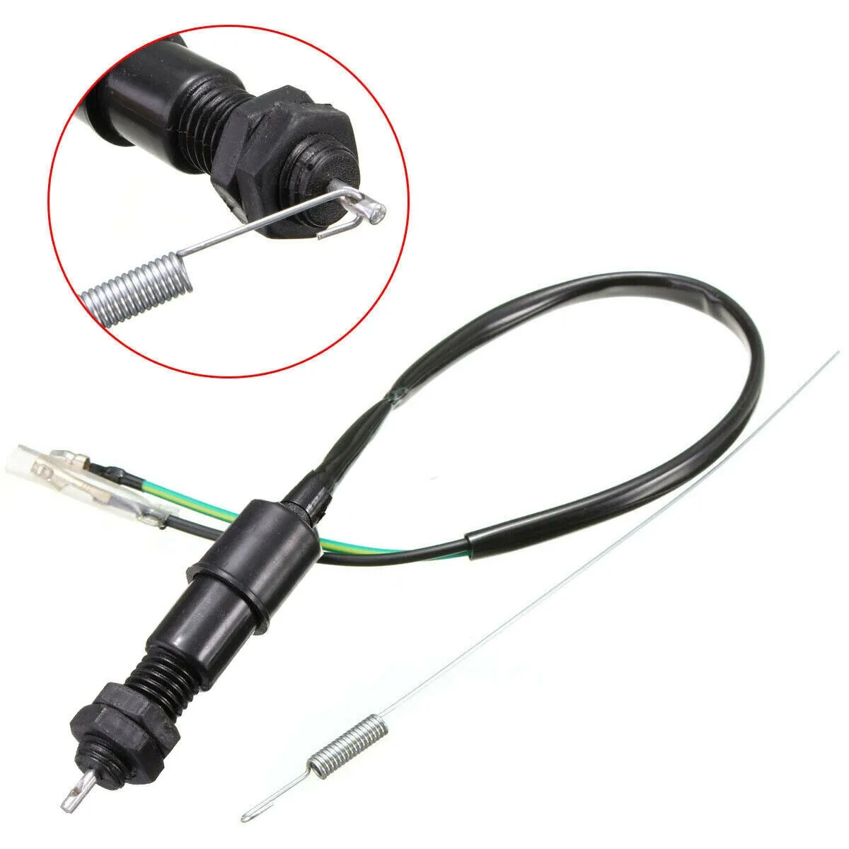 

Brake Light Switch Universal Rear Brake Light Switch Motorbike For Honda Suzuki Motorcycle Rear Brake Light Switch With Spring