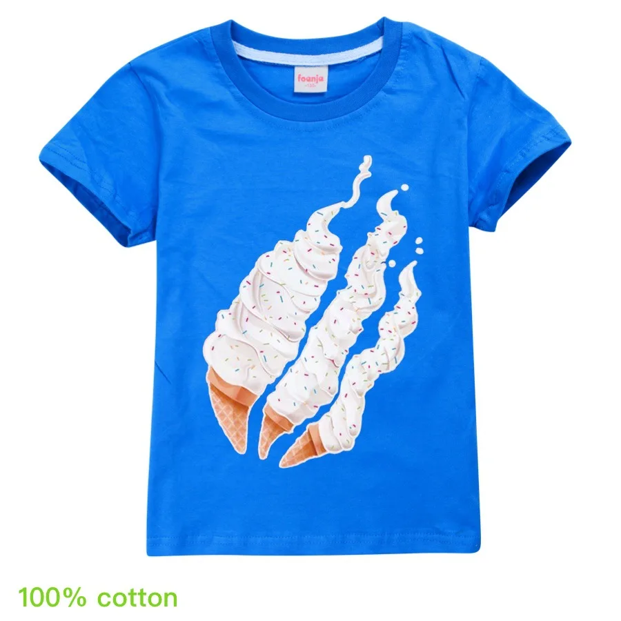 

2021 New Kids Boys Prestonplayzs Gamer preston playzs style Short sleeve t-shirts for girls Children3D print tops summer tshirts