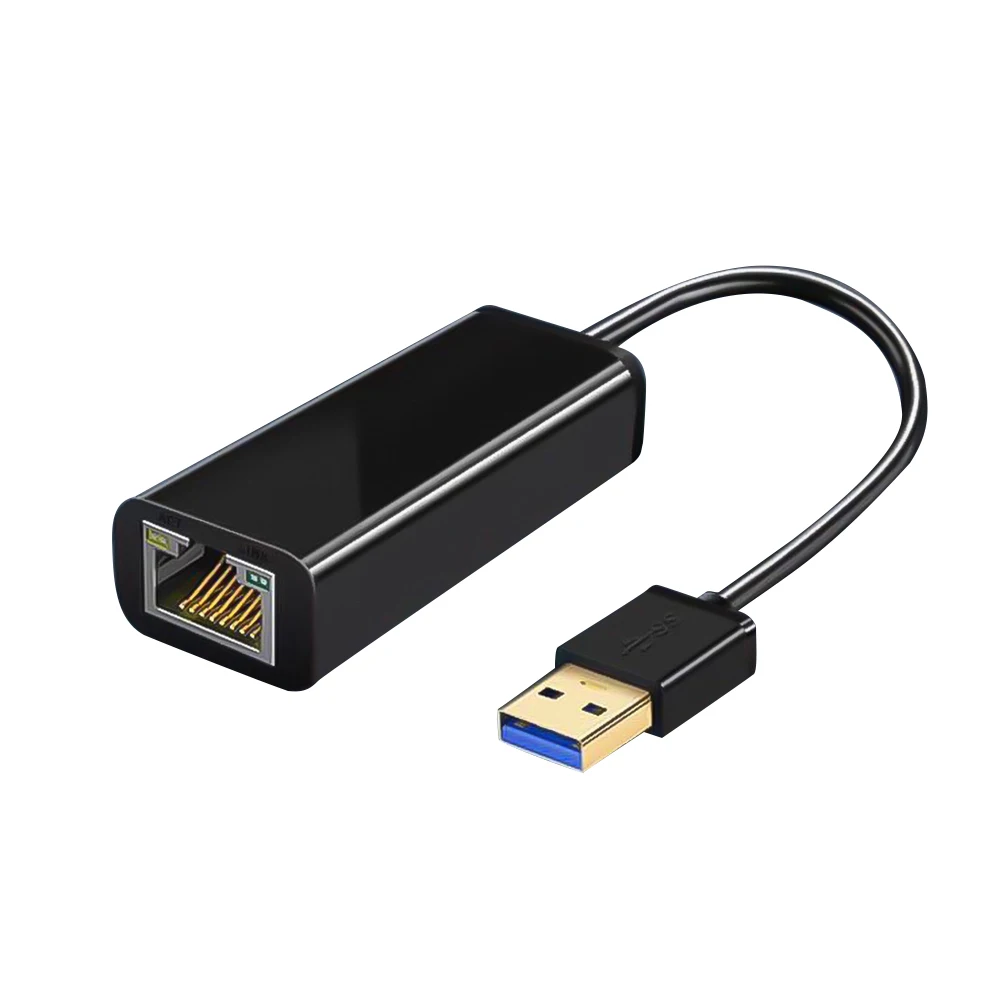 USB 3.0 Ethernet Adapter Network Card to RJ45 Lan 10/100/1000Mbps Gigabit LAN for Laptop PC Smart TV Box | Компьютеры и офис