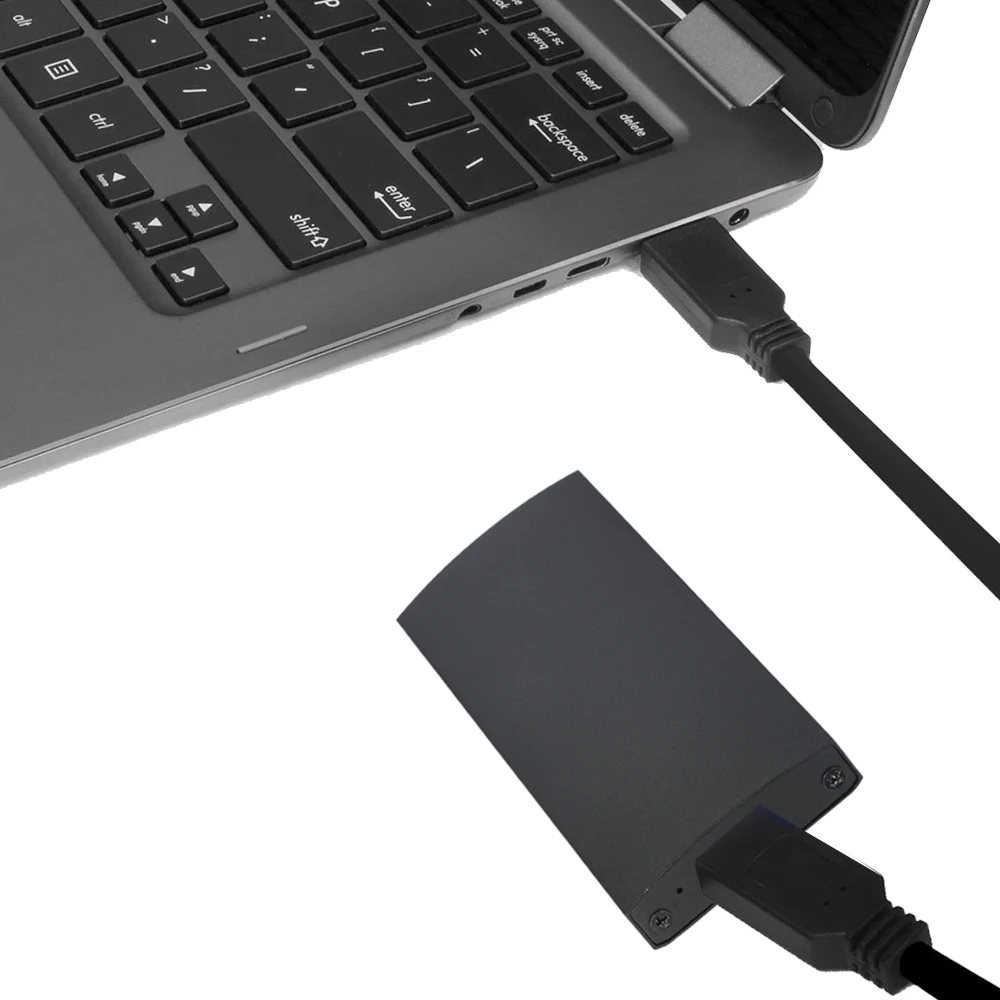 M2 NGFF к USB3.1/USB3.0 SATA жесткий диск чехол Type-c внешний корпус для B + M Key | Компьютеры и