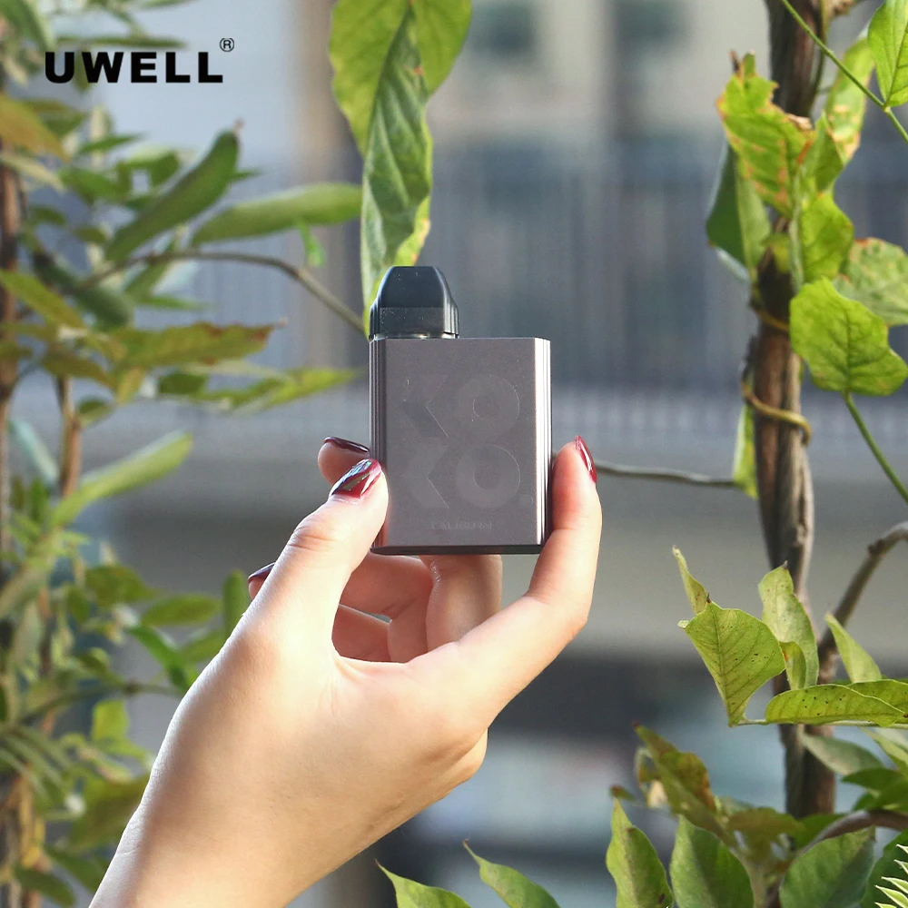 Original Uwell Caliburn KOKO Pod Kit With 2ml Cartrdige Vape Tank 520mah Mod Compatible with the caliburn pod E Cigarettes | Электроника