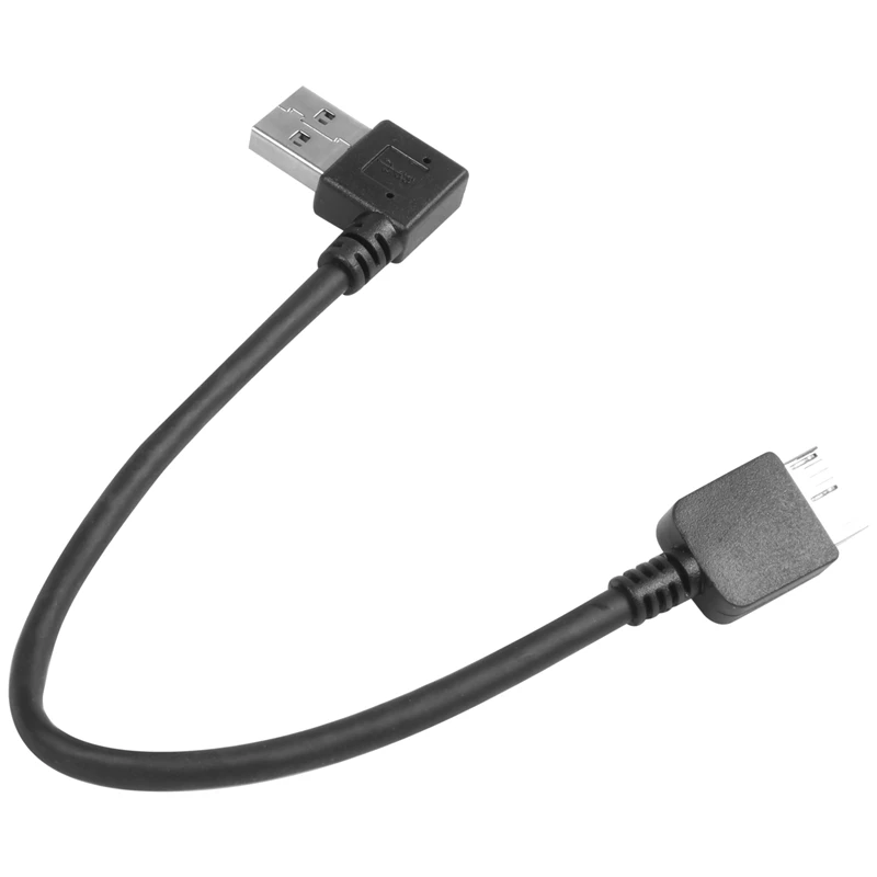 Черный правый угол USB 3 0 тип A папа к Micro B Мужской Кабельный соединитель