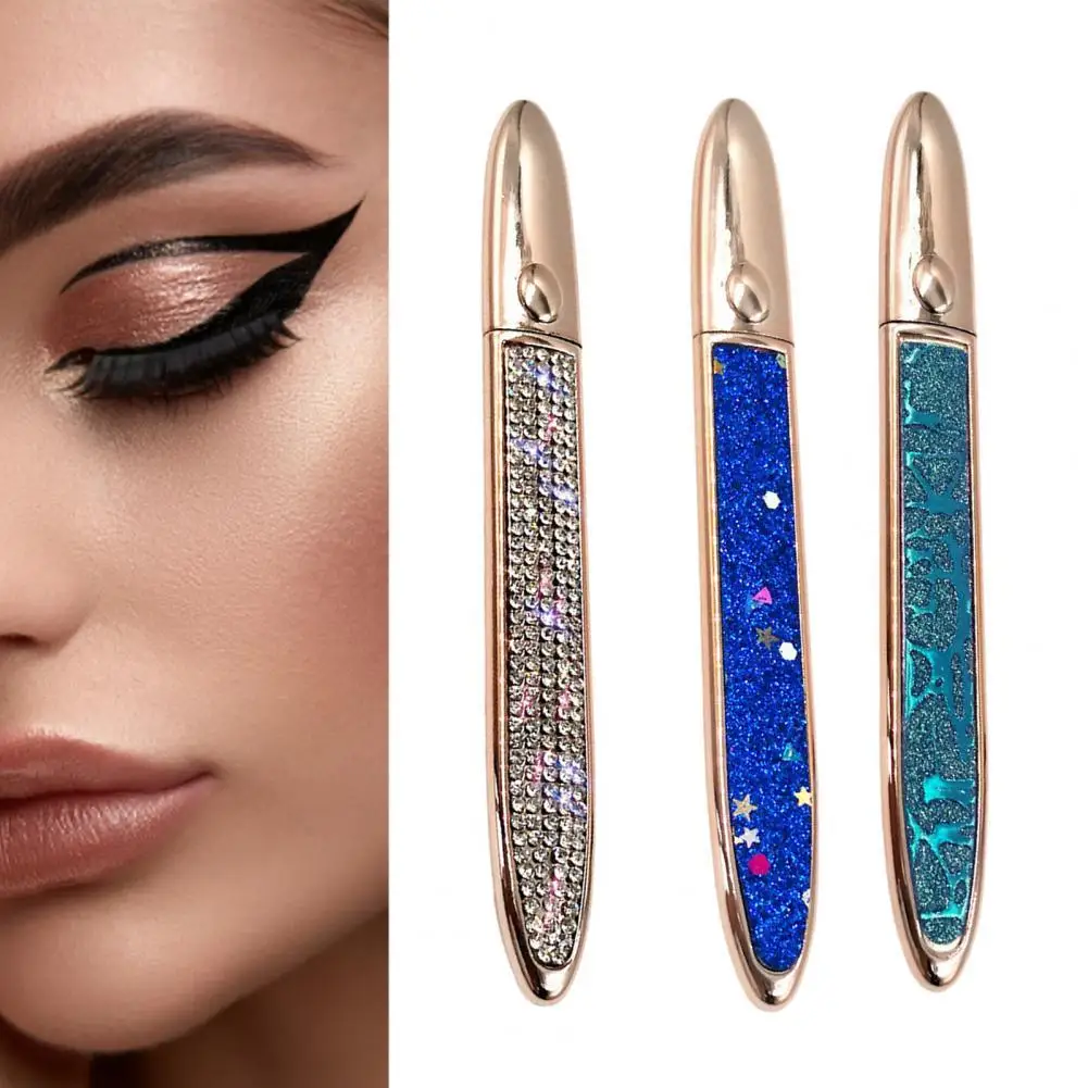 

Волшебная самоклеящаяся жидкая подводка для глаз, ручка, Яркая Цветная подводка для глаз, водостойкая, стойкая, не выцветающая подводка для ...