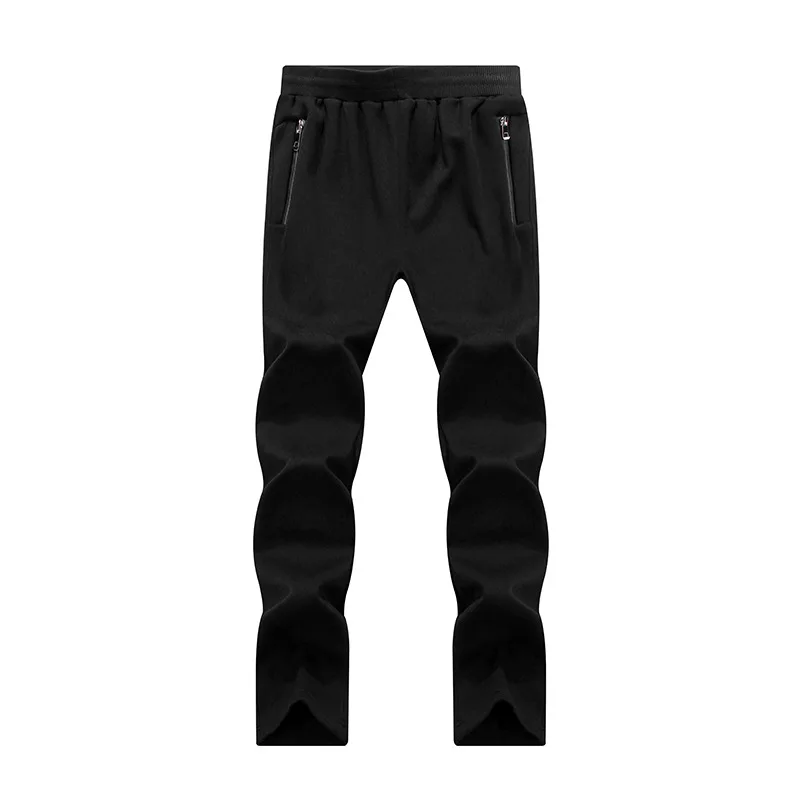 

Add cashmere trousers for men's sweatpants in autumn and winter, super soft and elastic men clothing trousers men.