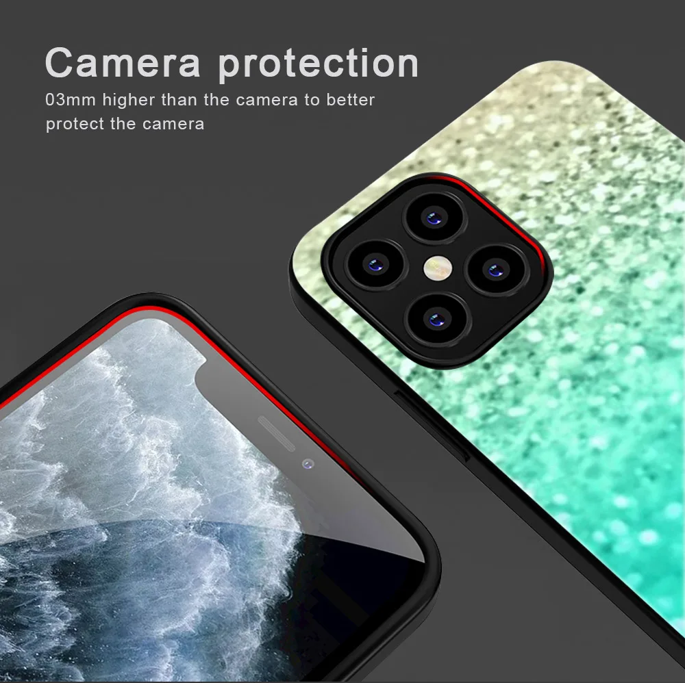 

Color pattern Phone Case For iPhone 11 12 Pro Max mini XR X XS Max 7 8 6S Plus SE 2020 Phone Cases Soft TPU Cover Funda Capa