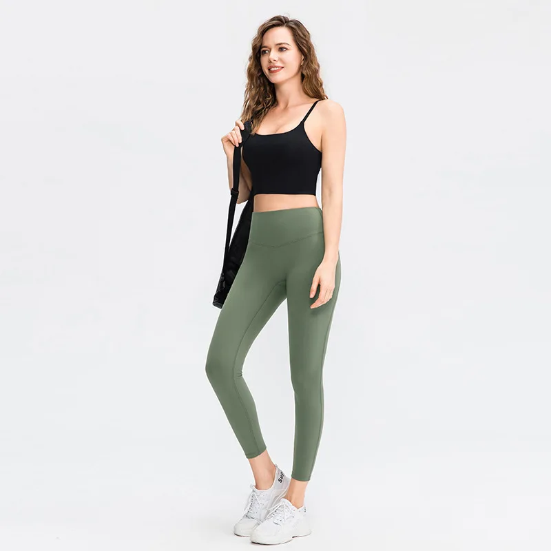 

VGORLORA New Style Printed Yoga Leggings High Waist Running Leggings Women Elastic Waist Spandex Full Length