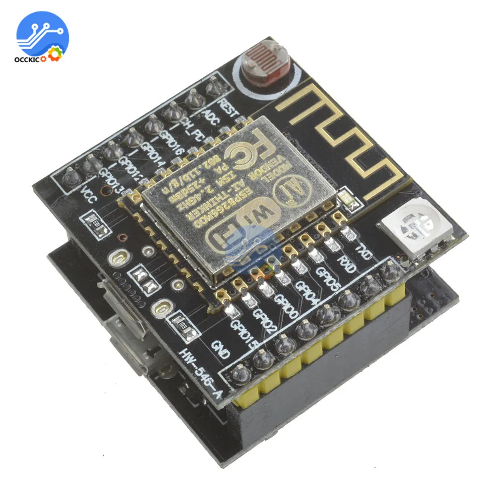 Micro USB ESP8266 ESP 12F серийный WIFI беспроводной модуль Witty Cloud макетная плата Mini для Nodemcu
