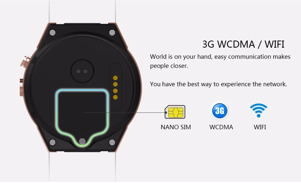 Kingwear Смарт часы KW88 pro Android 7,0 1 Гб оперативной памяти, 16 Гб встроенной памяти, gps Фитнес отслеживание сердечного ритма MP3/MP4 плеер Смарт-часы для мужчин женщин pk X200