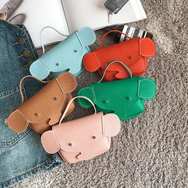 Новинка мини кошелек со слоном сумка для детей милые кошельки монет девочек