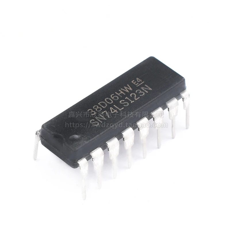 10 шт. SN74LS123N 74LS123 HD74LS123P DIP16 оригинальный в наличии двойной ретриггерный