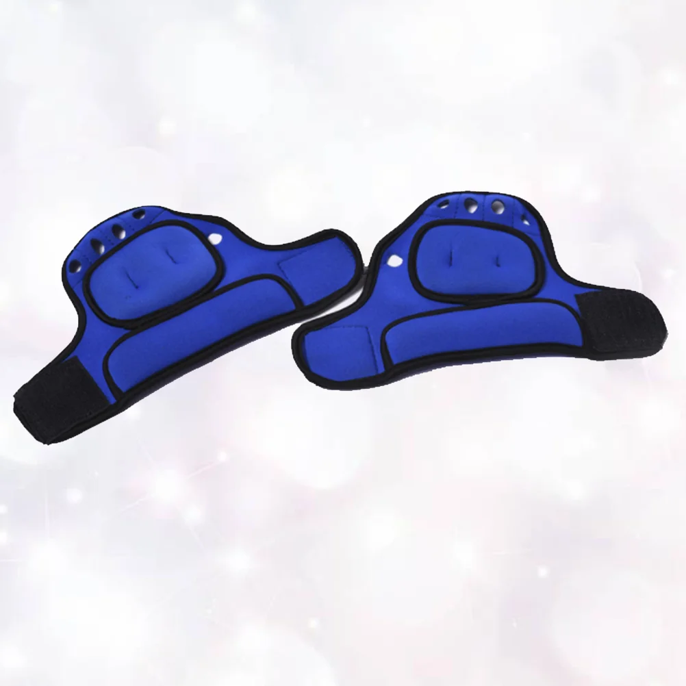 

1 Pair of 1KG Sports Fit Weighted Wrist Weight Resistance Fitness Training Glove Fingerless Gym for Man Woman