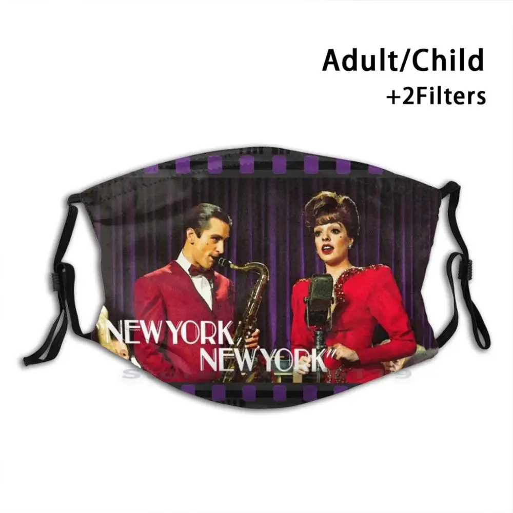 

Оправа музыкальная Нью-Йорк, Нью-Йорк многоразовая маска для лица с фильтрами для детей Нью-Йорк Cinéma Movie Comédie Musicale