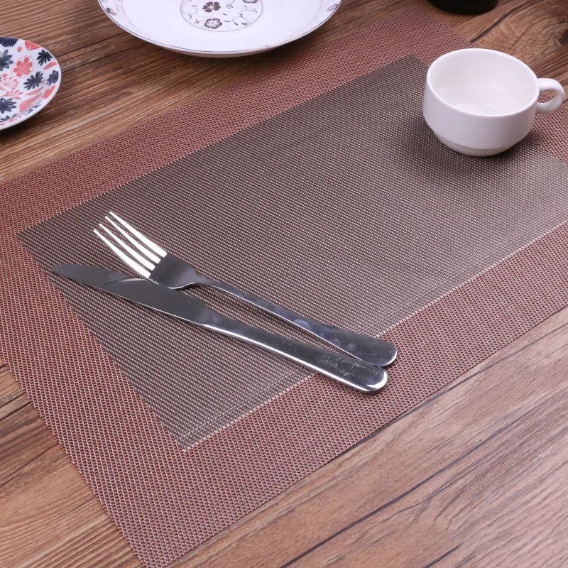 Коврик для столовых приборов из ПВХ в Западном ресторанном стиле Не впитывающий