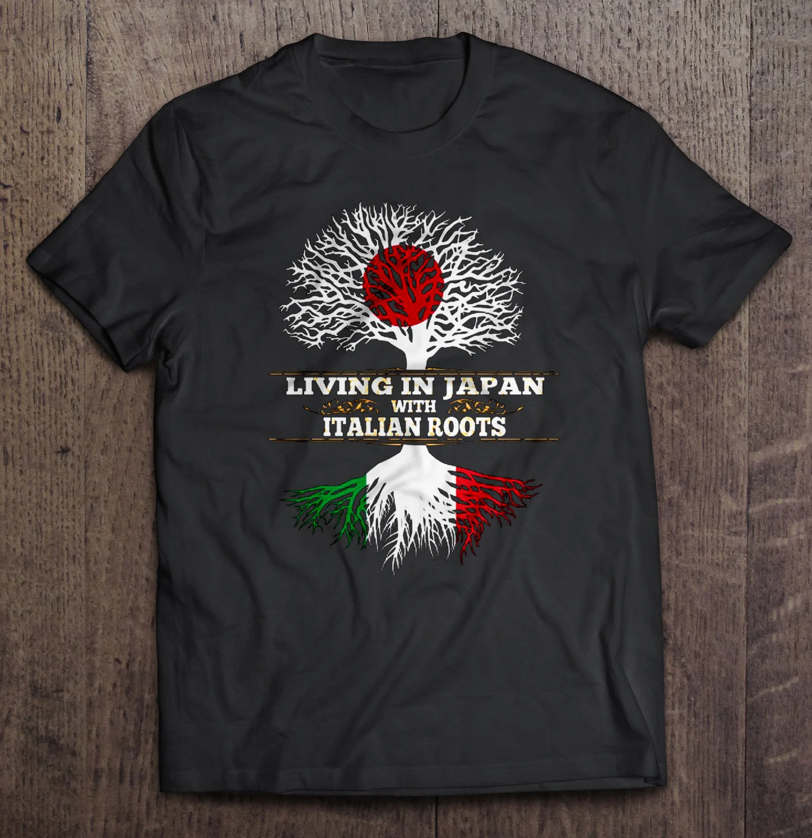 Жизнь в Японии с итальянскими корнями футболки|Мужские футболки| |