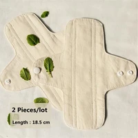 panty liners feminine hygiene reusable pads menstrual cloth sanitary pads cotton washable breathable anti allergy 18 5 cm