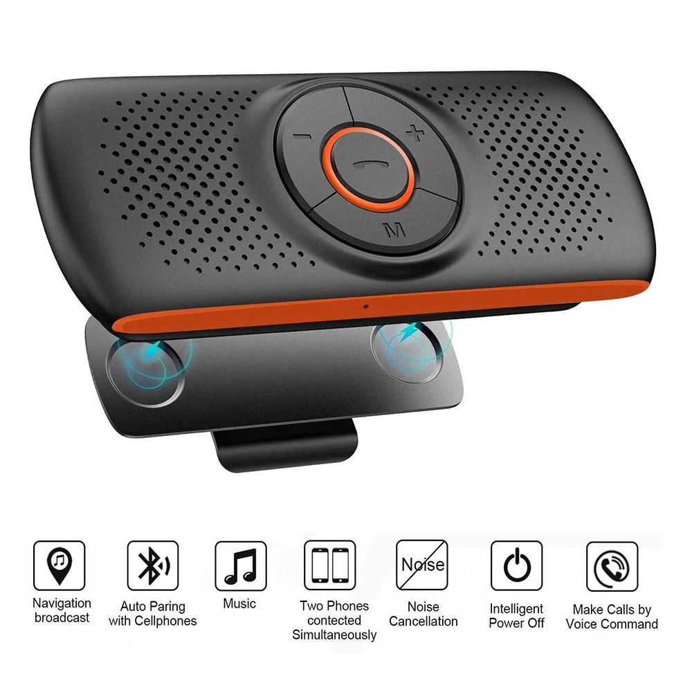 Многофункциональный Bluetooth Автомобильный Громкая связь Hands free автомобильный