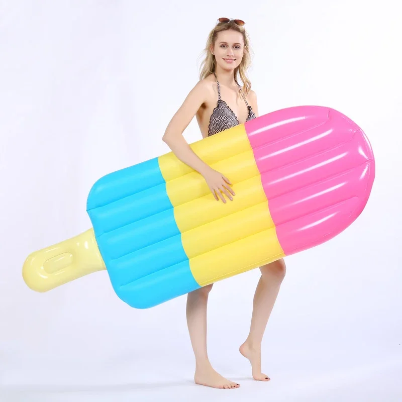 180 см гигантский прозрачный мороженое Радужное надувная лодка лежачий бассейн