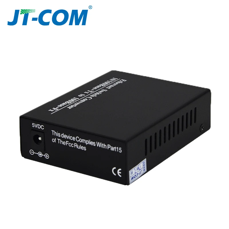 Коммутатор из оптического волокна Ethernet 1 порт 100 Мбит/с волокно SC 2 порта 1000 RJ45