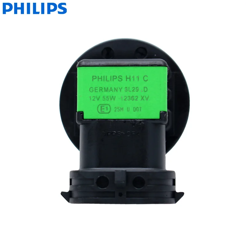 Philips X treme Vision H11 12 В 55 Вт лампа для автомобиля 12362XVS2 + 100% Новый светильник видения