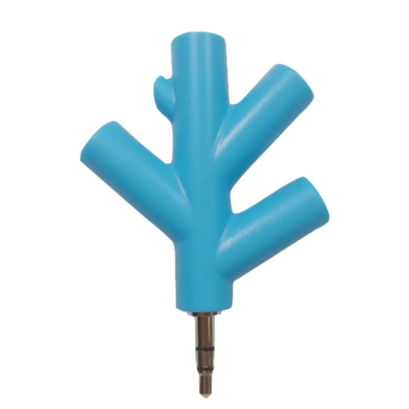 Портативный разветвитель для наушников с Y образным штекером на 4 3 5 мм адаптер