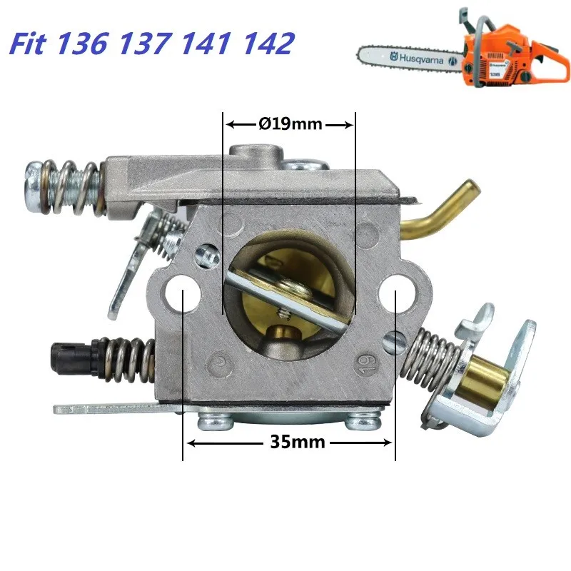 Carburetor Carb For HUSQVARNAHusqvarna Chainsaw 136 141 137 142 36 41 362 365 371 372 Spare Parts | Power Tool Accessories