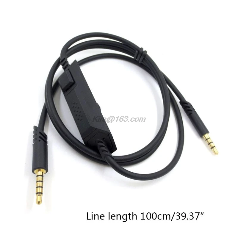 3 5 мм аудио кабель встроенный контроль для Logitech G633 G933 или Astro A10 A40 G433/G233 игровая