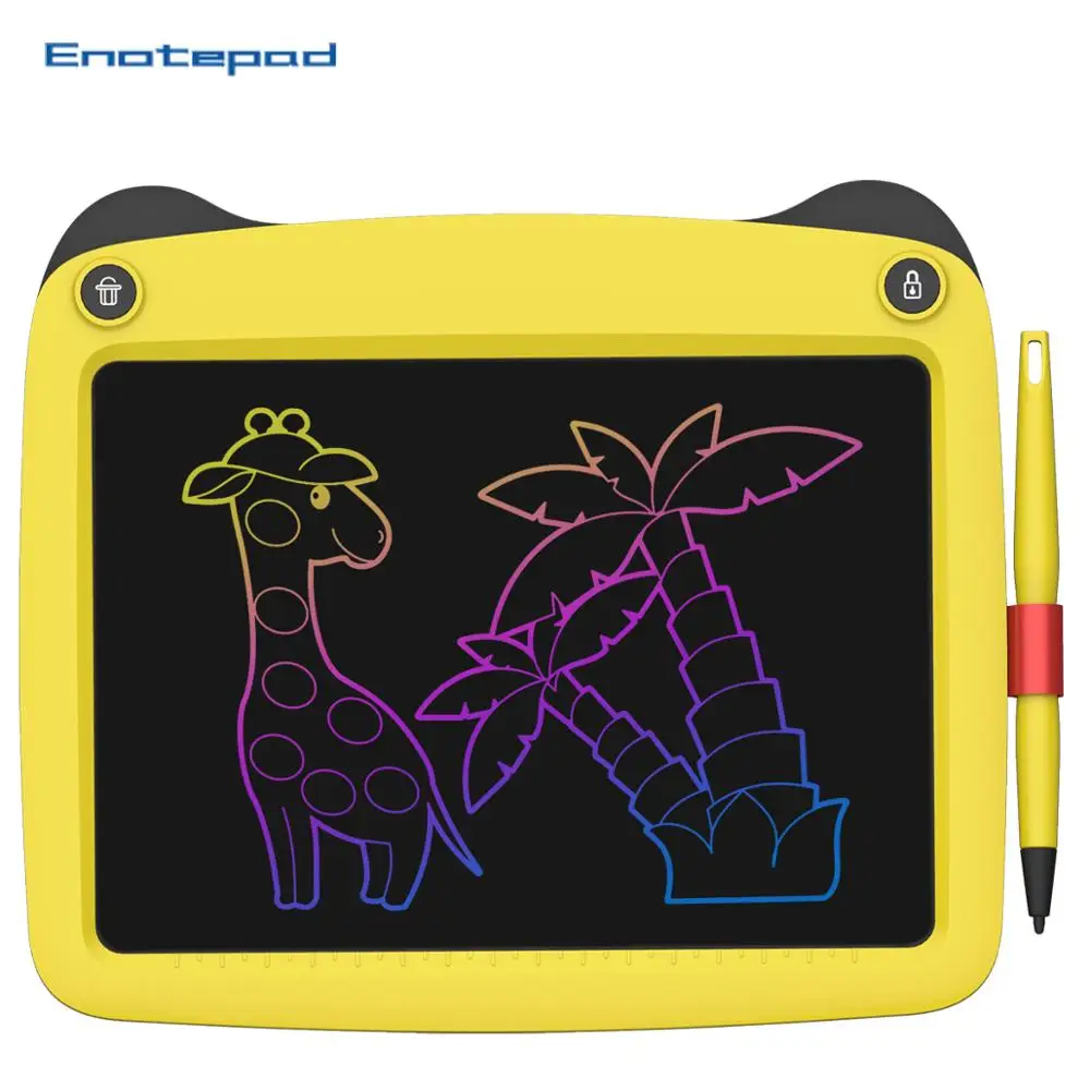 Планшет для рисования Enotepad с ЖК-экраном 9 дюймов портативный планшет ЖК-дисплеем